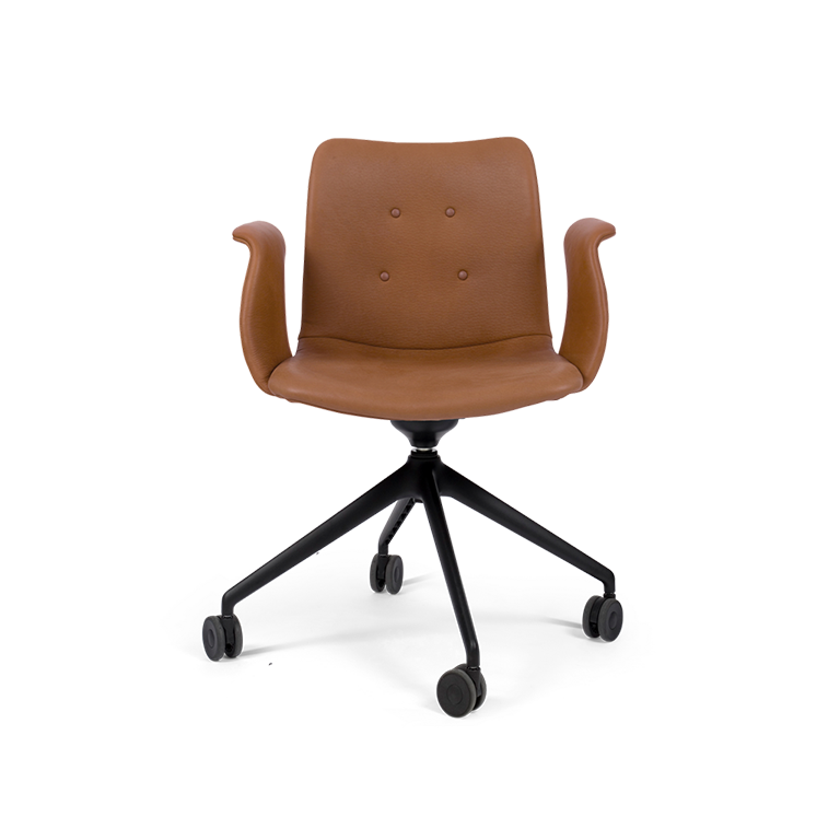 Bent Hansen primum chair dynamic castor zenso leather 223