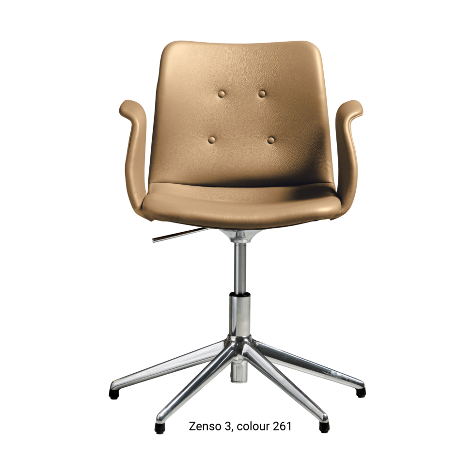 Primum Chair 5 star swivel gas lift polish base - Image 7
