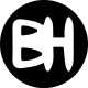 Logo circle_Bent Hansen_black-medium
